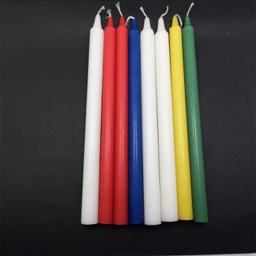 Iraq Long Burning White Wax Candle