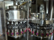 Milk filling and aluminum sealing machine