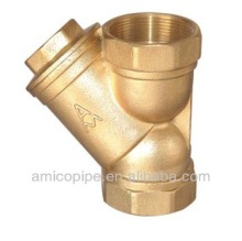 Y type brass strainer
