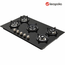 professional indian style gas stove 5 burner