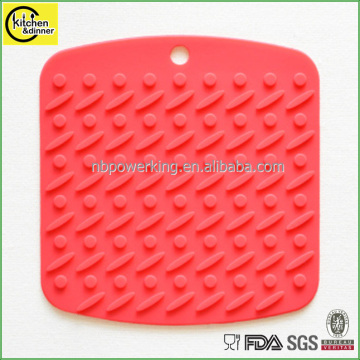 Silicone anti-skid rubber mat