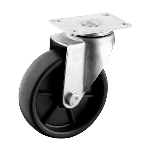 5-inch PP wheel plate caster kit