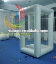 funny inflatable cash box, inflatable money booth, show display inflatable booth