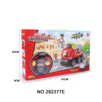 4CH Assemble RC Fire Car Toy Wholesale