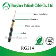 low db loss rg214 for catv satellite system