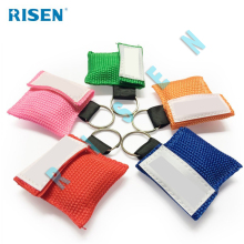 best One Way Valve First Aid Rescue cpr keychain,rescue cpr mask