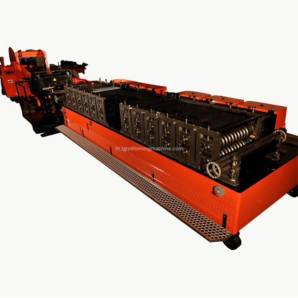 เครื่องขึ้นรูปท่อหีบห่อแบบเกลียว (Spiral Corrugated Culvert Pipe Forming Machine)