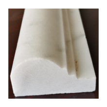 Carrara White Marble Crown Molding Trim