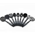 9PCS Heat Resistant Nylon With PP Handle Utensils