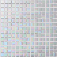 Gạch mosaic thủy tinh màu cầu vồng để trang trí tường