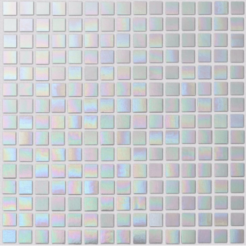 Gạch mosaic thủy tinh màu cầu vồng để trang trí tường