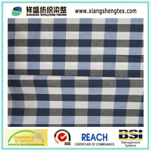 Tissu en coton 100% coton teint en fil pour chemise (60s * 60s)