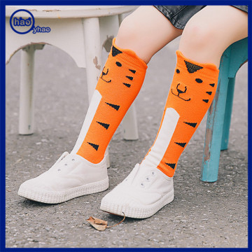 Yhao socks wholesale children cute cartoon girls long socks girls knee high tube socks