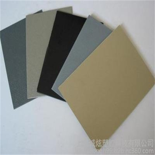 Plastic Colored Matte PP sheet