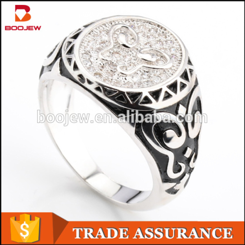 New design rings silver jewelry muslim man rings ottoman silver rings for men