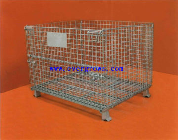 China gold supplier industrial storage grid box for warehouse storage solution