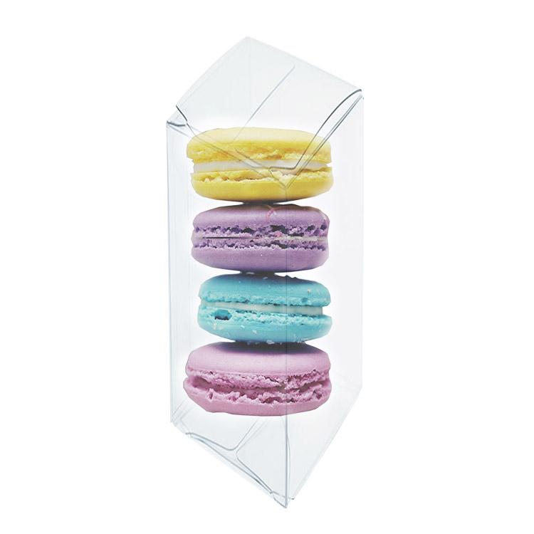 Macaron Gift Plastic Acetate Clear Packaging Boxes