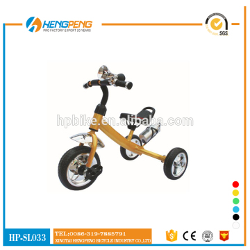 simple style kid tricycle with big wheels