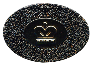 "crown" buckle for belt