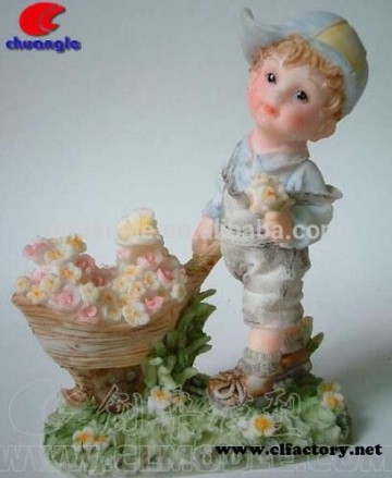 Resin Baby Toy,Cute Baby Figure