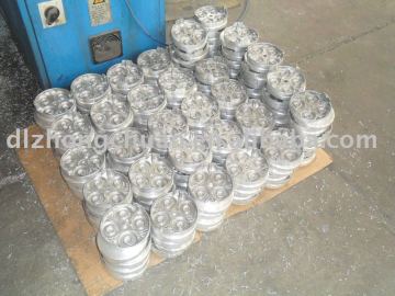 Wheel investment casting