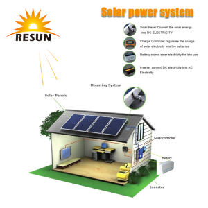 Resun Restar 5kwh Système solaire hors réseau