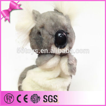 Super soft keeping warm animal koala hand puppet doll