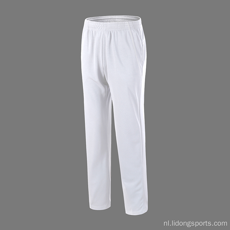 Mens sportbroek aangepaste logo jogger broek