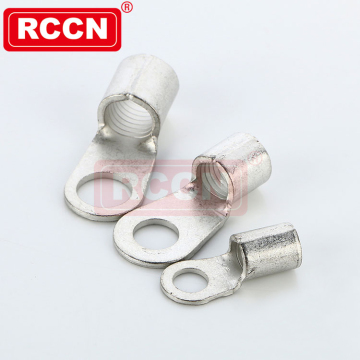 RCCN Copper Wire Lugs R3.5-4 Non-Insulated Brass Cable Crimps