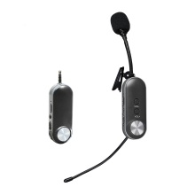 UHF Wireless Lavalier Microphone for Interviews and Mobile Use