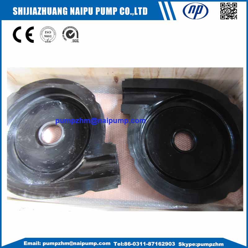 Impeller suku cadang pompa lumpur karet