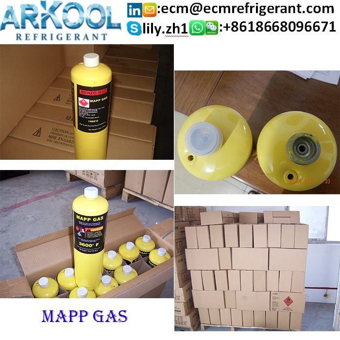 Mapp Gas ( Also supply refrigerants gas r134a, r404a ,r410a,r507c,ect. )