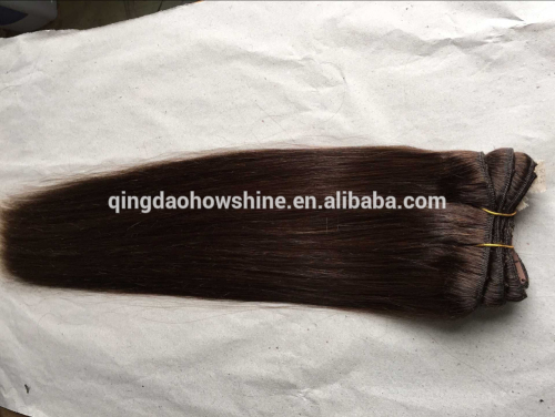 Alibaba wholesale stock 100% human hair brown color hair weaving dubai