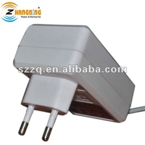 Euro plug AC DC 12v 2a switching adapter