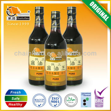 Chinese cold pressed sesame seed oil