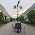 7m mobile light tower for rescue operation