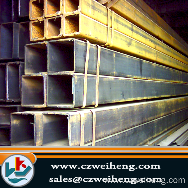 Rectangular Steel Pipe with 0.5-25mm wall