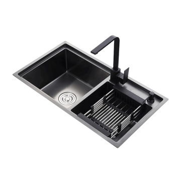 Black Nano Kitchen Sinks Undermount Stainless Steel Kitchen Sink