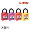 25mm Short Mini Plastic Shackle Safety Padlock