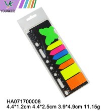 Neon Sticky Notes Flags Bright Colours Alterning