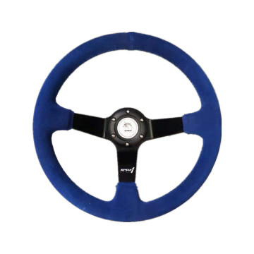Steering Wheel Made of Genuine Leather Materials