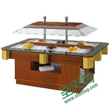 Shentop STEB003 Salad Bar Salad Display Showcase Refrigerated Salad Bar