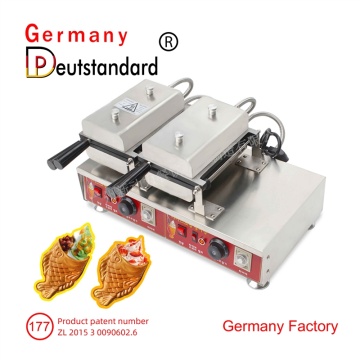 Helado de acero inoxidable Taiyaki Machine NP-177