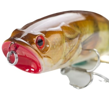 Crazy Lifelike Fishing Lures for Bass, Trout, Walleye & Predator Fish: Poppers & Swim Baits