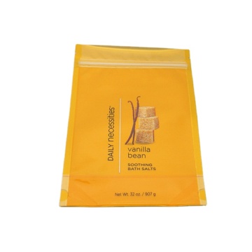 zipper sachet with hanging hole