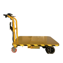 Electric Flatbed Car Construction Site Push Cart