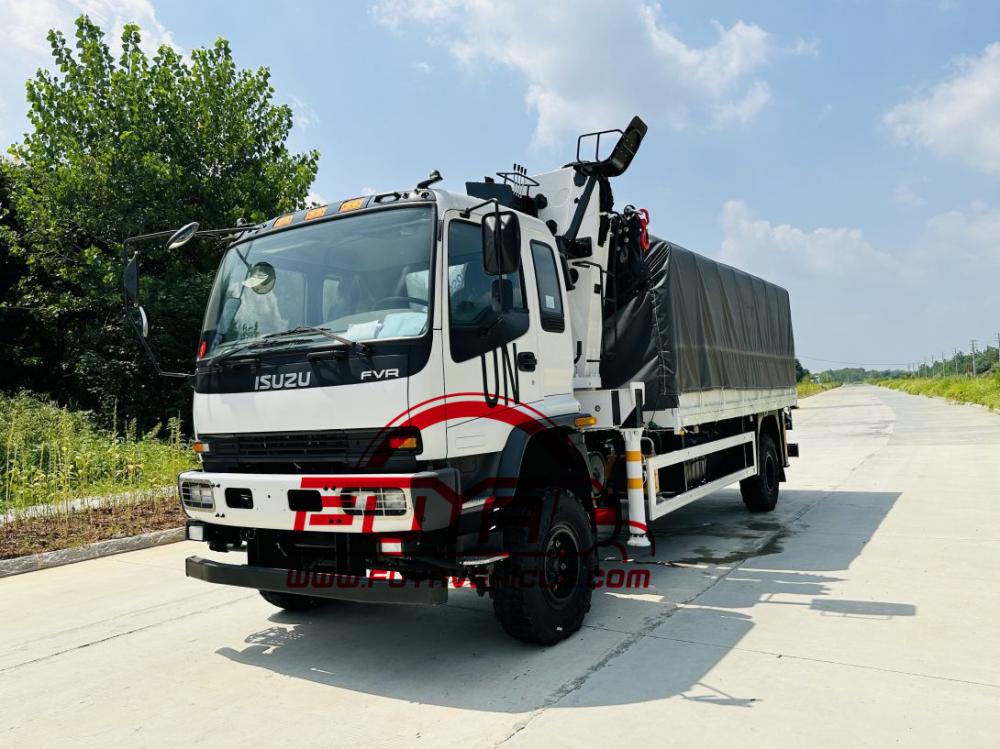 Fsr Military Truck With Crane 1