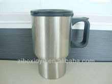 16OZ Stainless Steel Travel Mugs With Silicone Lid