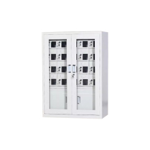 Steel Mobile Phone Storage Cabinet - Lockable and Wall-Mountable for School Use