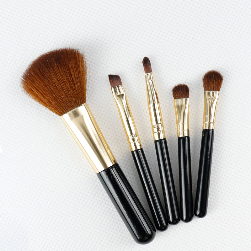 2021 Best Selling 5pcs Makeup brush Set OEM ODM Private Logo